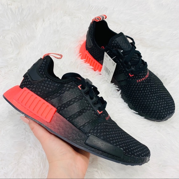 Nmd r1 core black signal pink Clearance